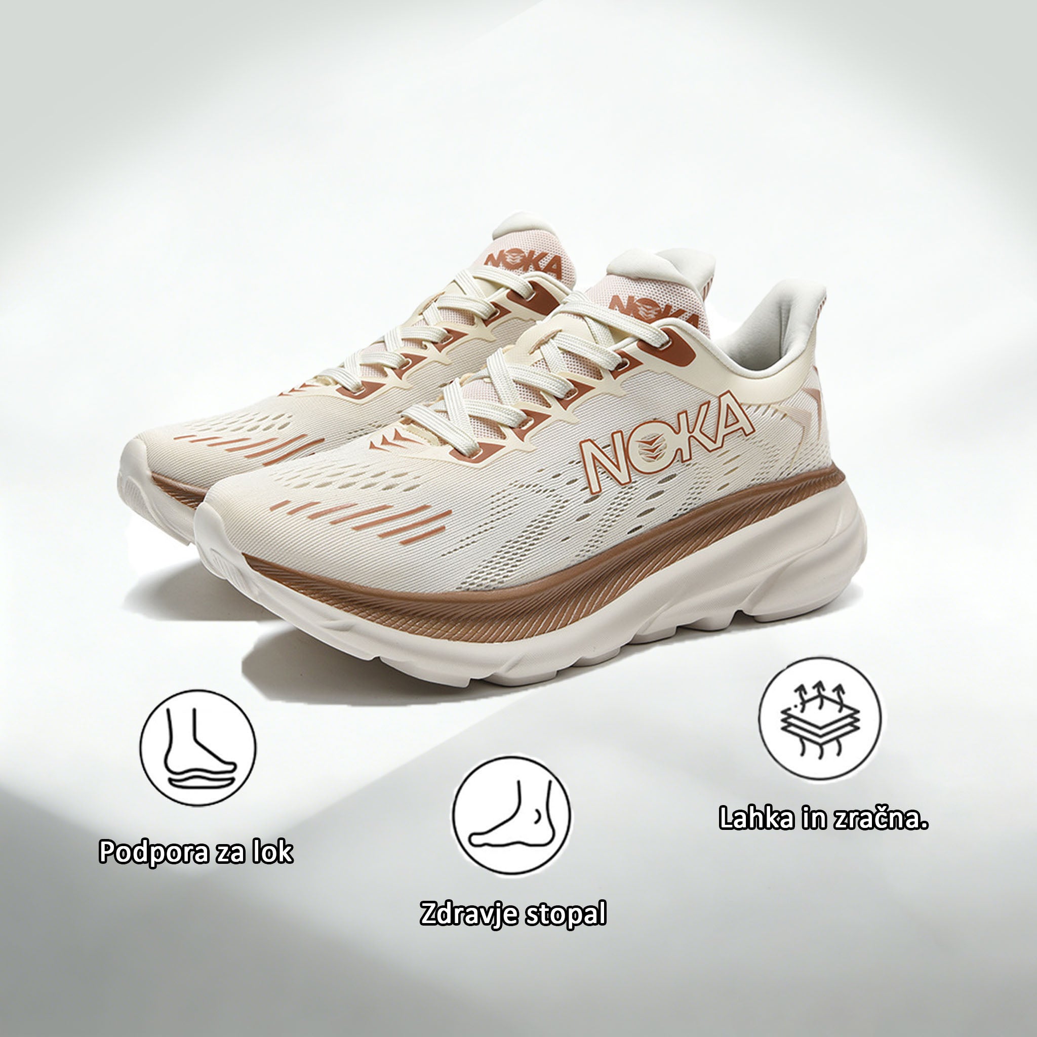 Inwalks® | Medicinska ortopedska obutev z izboljšano oporo za lok stopala – Popravlja plantarni lok, idealna za dolge sprehode.