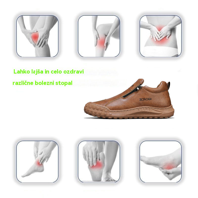 Inwalks® | Samo danes s 50 % popustom 👞 Iz visokokakovostnega govejega usnja, udobni za celodnevno hojo