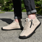 Inwalks® | 50 % popusta – Ne zamudite! Usnjeni čevlji »Zero Fatigue«: stranska zadrga, podporni vložek in nedrseč podplat – ergonomska oblika učinkovito zmanjšuje utrujenost – primerno tako za moške kot za ženske
