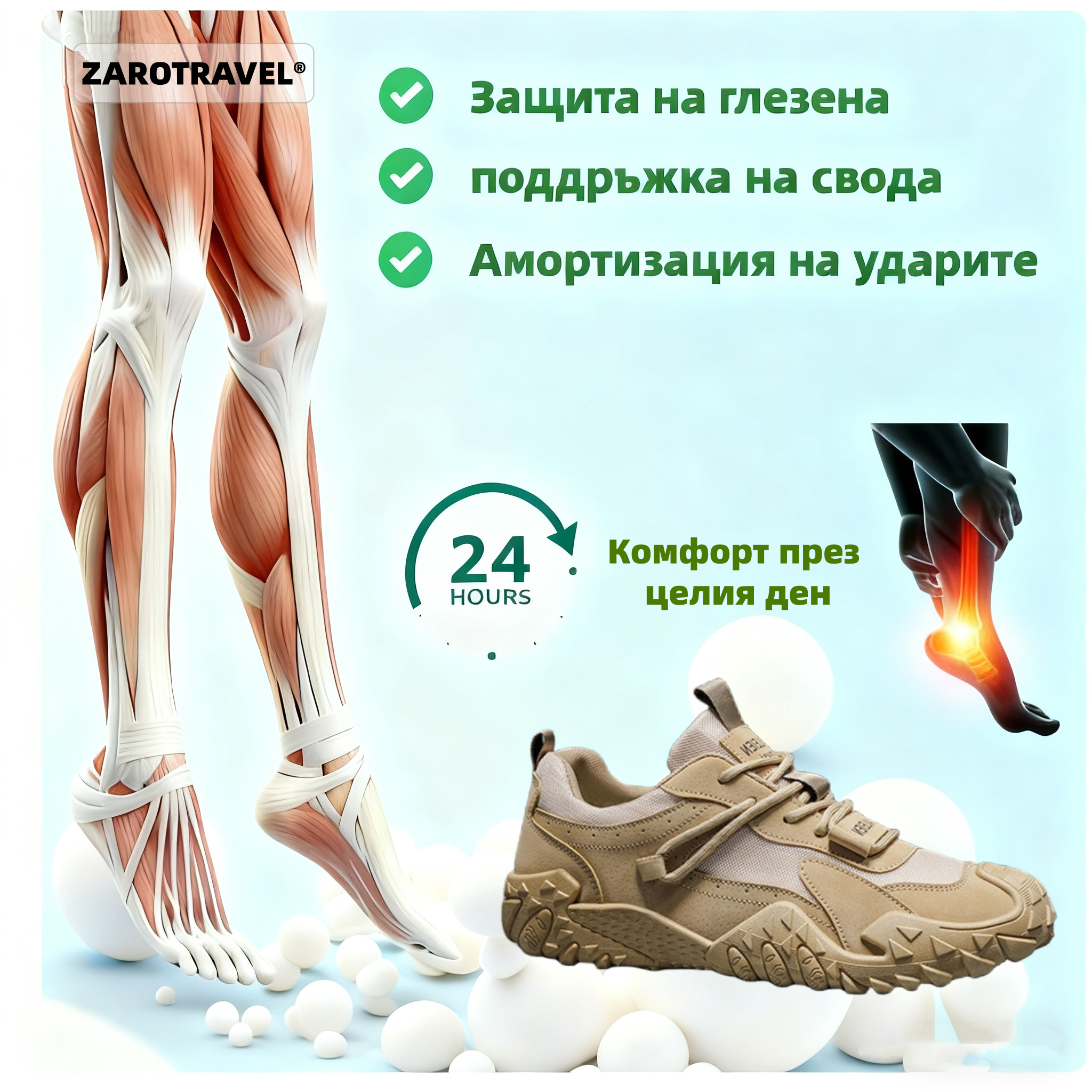 Inwalks® | 60 % popusta danes - ne zamudite Ergonomic - Mehki in udobni ortopedski copati✅(opora za lok stopala, podpora pri hoji)