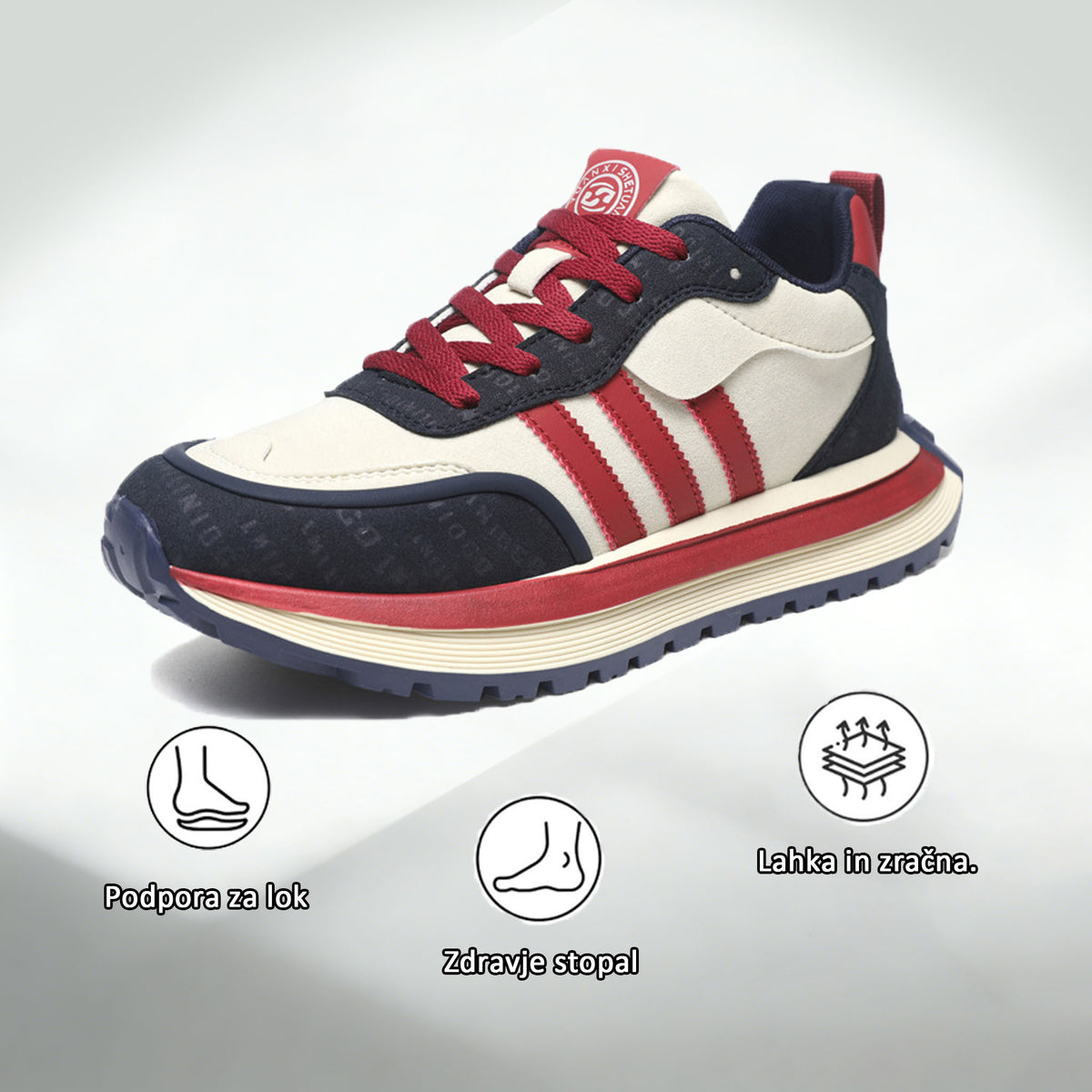 Inwalks® | Prosti čas | Široka zasnova prstov zmanjšuje pritisk na podplate
