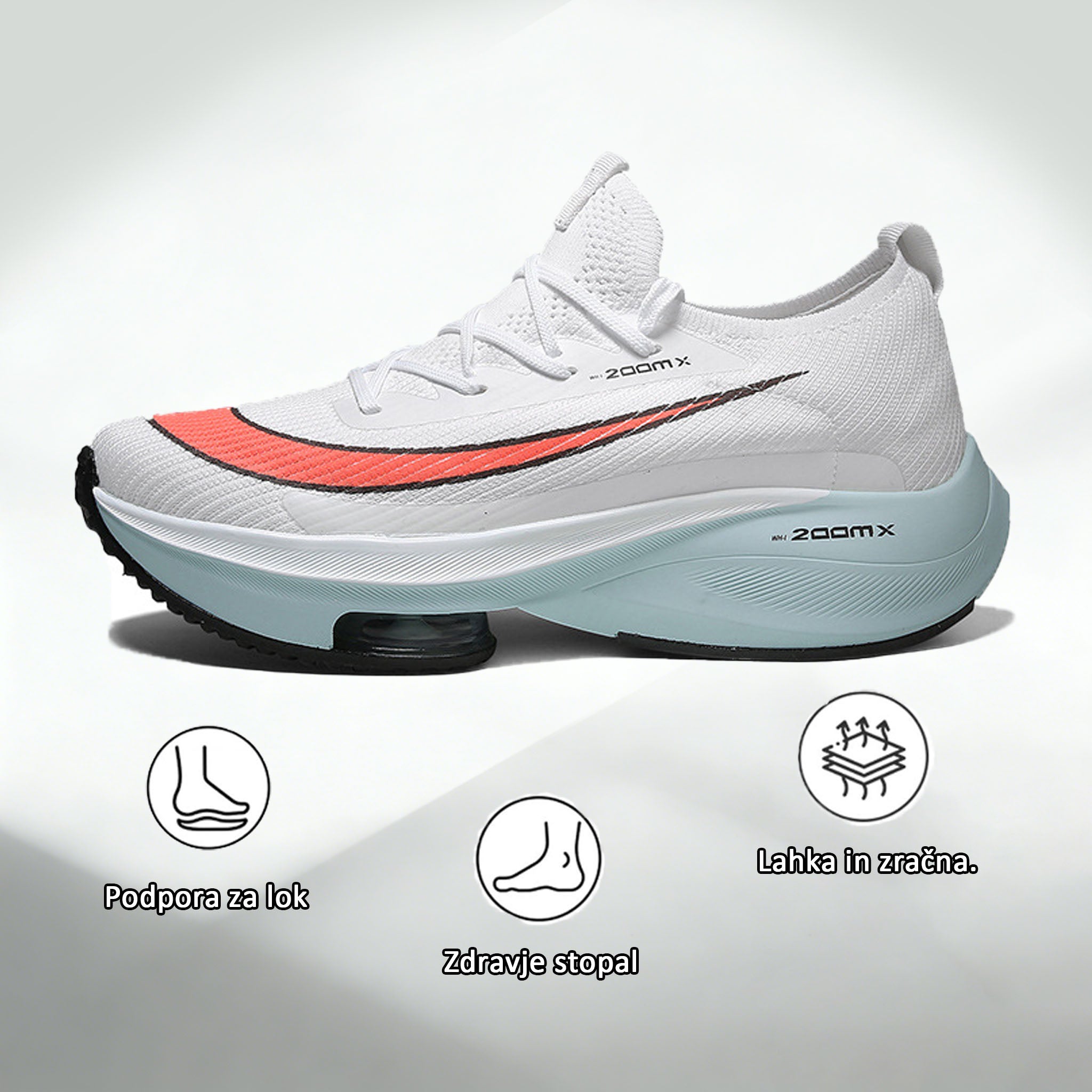Inwalks® | Medicinski ortopedski čevlji | Izboljšana podpora stopalnega loka: Idealno za dolge sprehode (korekcija stopalnega loka)