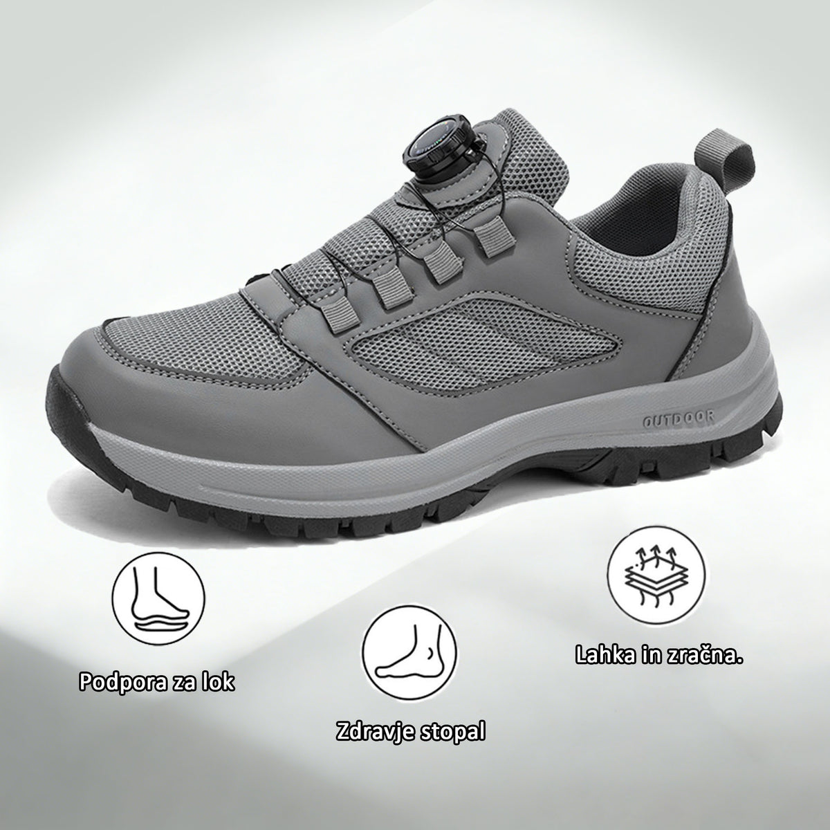Inwalks® | Ortopedska obutev za prosti čas z ergonomsko obliko, ki lajša bolečine v stopalih, kolenih in hrbtu.