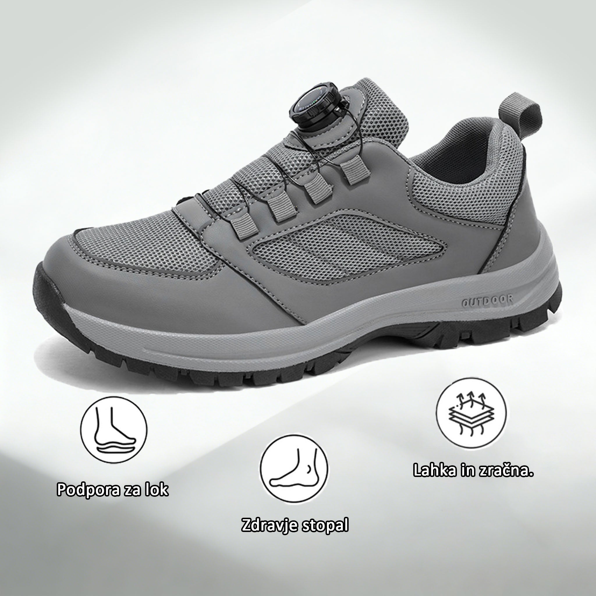 Inwalks® | Ortopedska obutev za prosti čas z ergonomsko obliko, ki lajša bolečine v stopalih, kolenih in hrbtu.