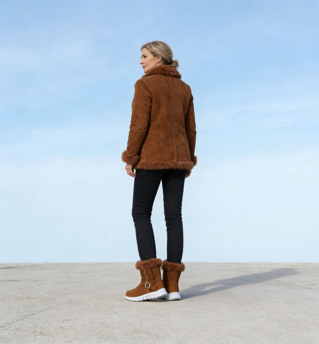 Inwalks® | Ortopedska zimska obutev z ergonomsko zasnovo za lajšanje bolečin v stopalih, kolenih in hrbtu - Ženska