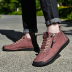 Inwalks® | 50 % popusta – Ne zamudite! Usnjeni čevlji »Zero Fatigue«: stranska zadrga, podporni vložek in nedrseč podplat – ergonomska oblika učinkovito zmanjšuje utrujenost – primerno tako za moške kot za ženske