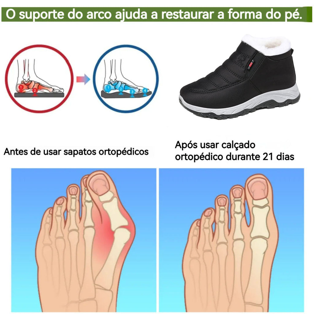 Inwalks® | Ergonomski ortopedski čevlji: lajšajo bolečine in vas grejejo pozimi