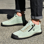 Inwalks® | 50 % popusta – Ne zamudite! Usnjeni čevlji »Zero Fatigue«: stranska zadrga, podporni vložek in nedrseč podplat – ergonomska oblika učinkovito zmanjšuje utrujenost – primerno tako za moške kot za ženske