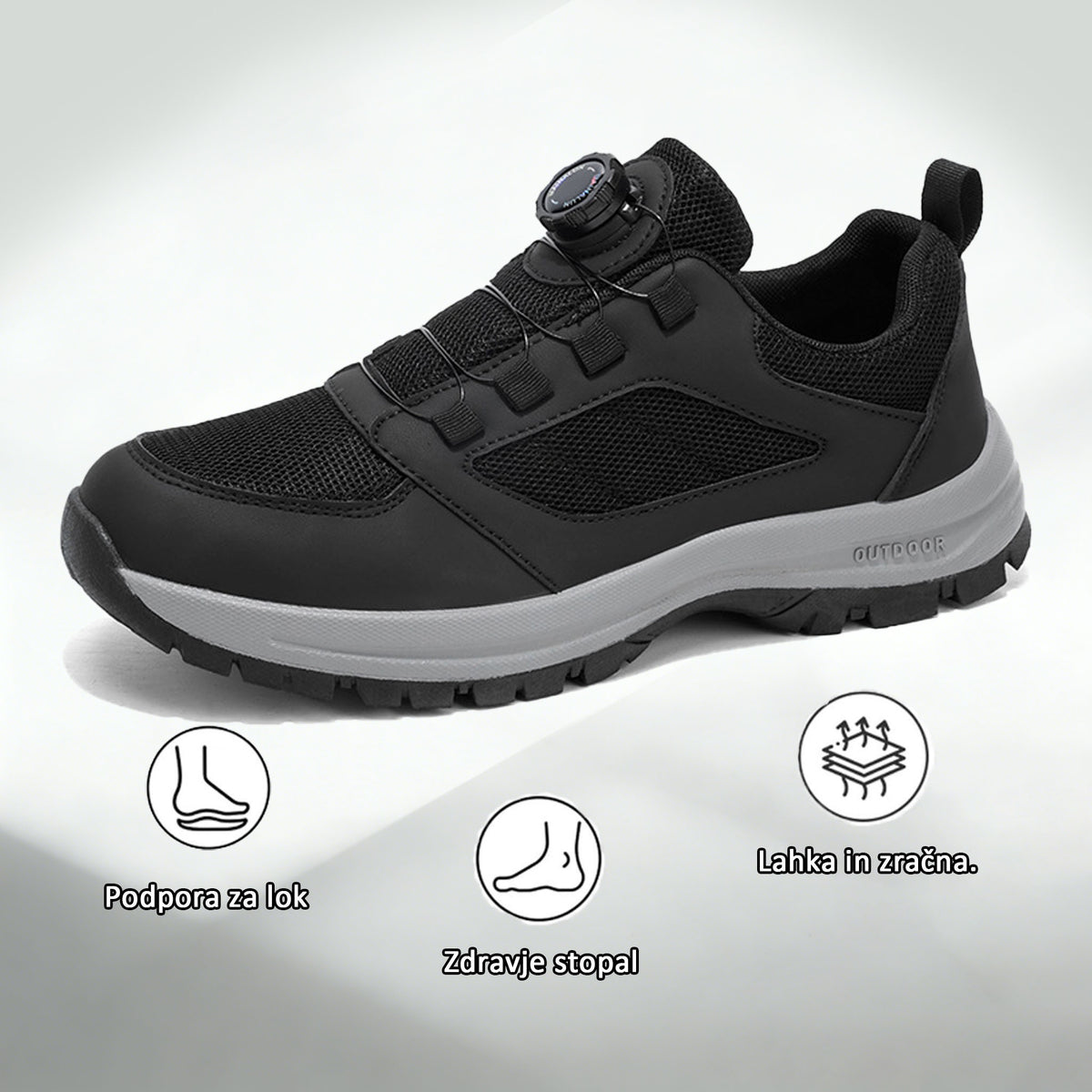 Inwalks® | Ortopedska obutev za prosti čas z ergonomsko obliko, ki lajša bolečine v stopalih, kolenih in hrbtu.