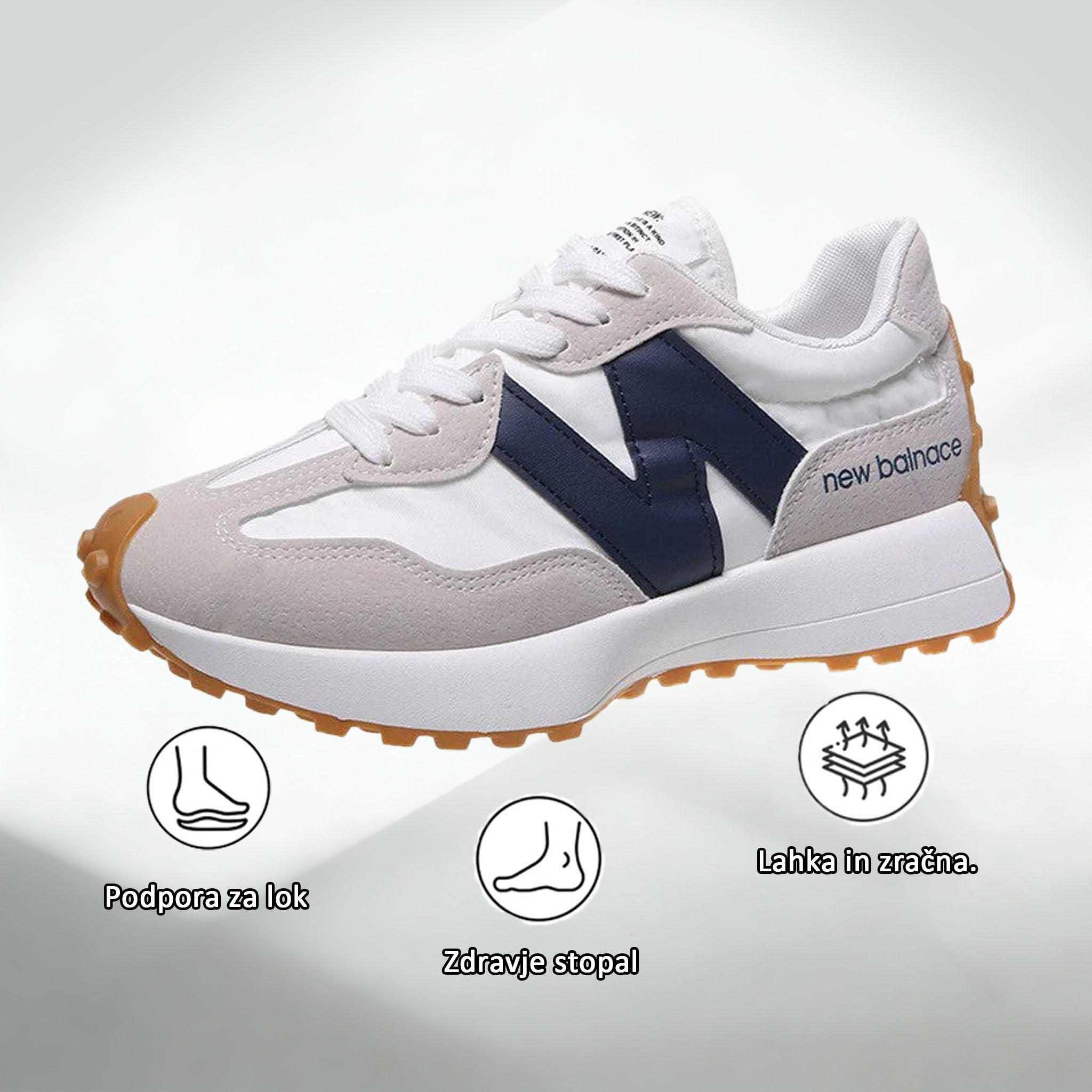 Prosti čas Inwalks® | S širokim dizajnom prstov za zmanjšanje pritiska na podplate.