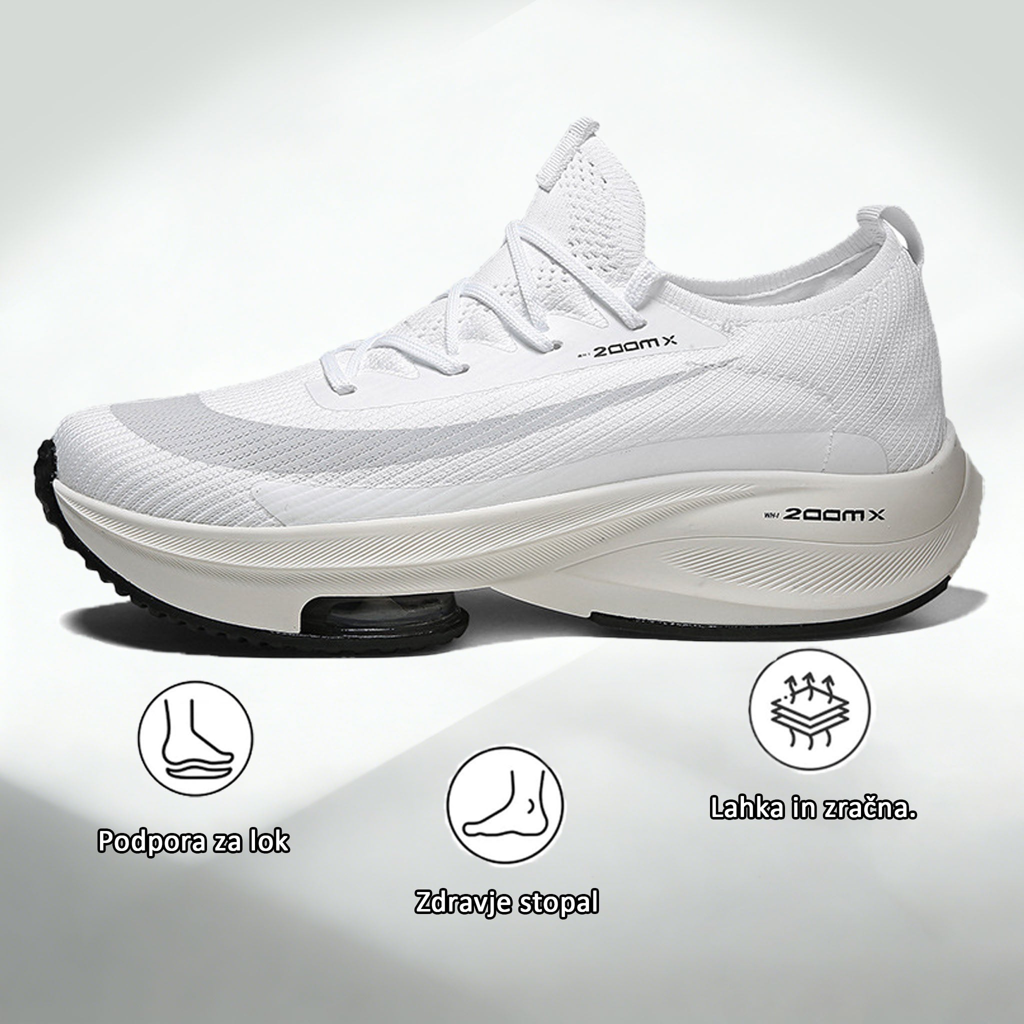 Inwalks® | Medicinski ortopedski čevlji | Izboljšana podpora stopalnega loka: Idealno za dolge sprehode (korekcija stopalnega loka)