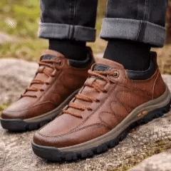 Inwalks® Italijanski usnjeni čevlji | Mehki in udobni | Podpora stopalnega loka olajša hojo