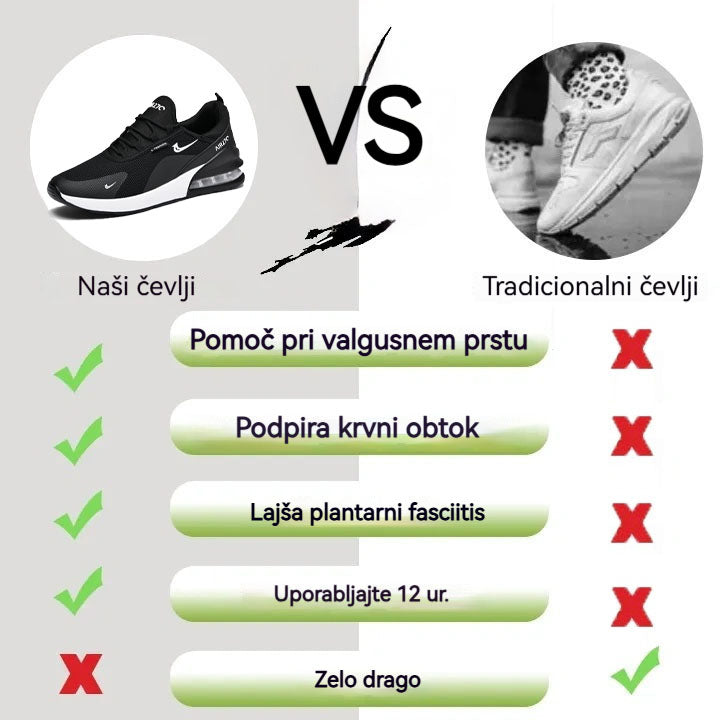 Inwalks® | Unisex čevlji za prosti čas 👞 Lahki in zračni - Udobni in brez bolečin - Ergonomska oblika