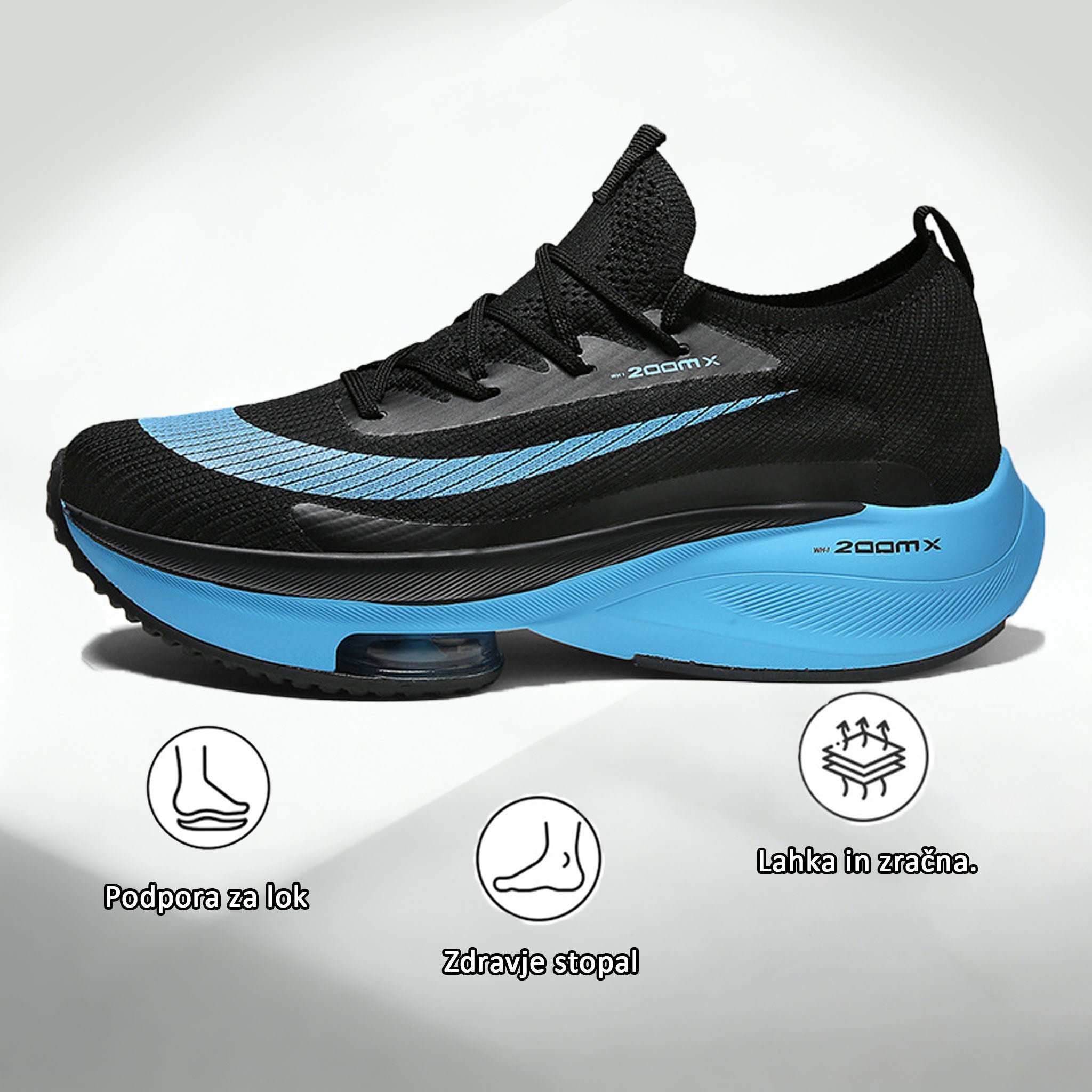 Inwalks® | Medicinski ortopedski čevlji | Izboljšana podpora stopalnega loka: Idealno za dolge sprehode (korekcija stopalnega loka)