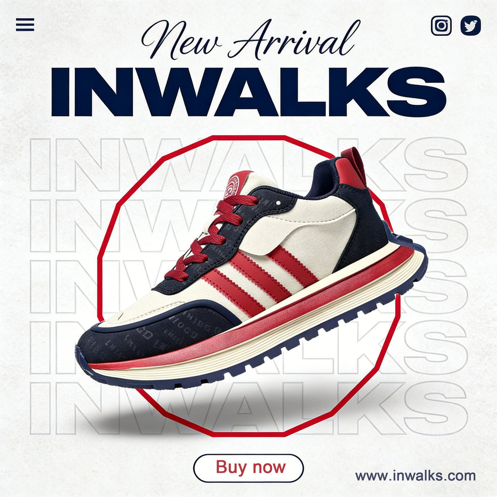 Inwalks® | Prosti čas | Široka zasnova prstov zmanjšuje pritisk na podplate.