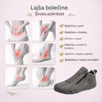 Inwalks® - Nedrseči, vodoodporni, ročno šivani semiš čevlji, ki naravno podpirajo in popravljajo držo stopal.