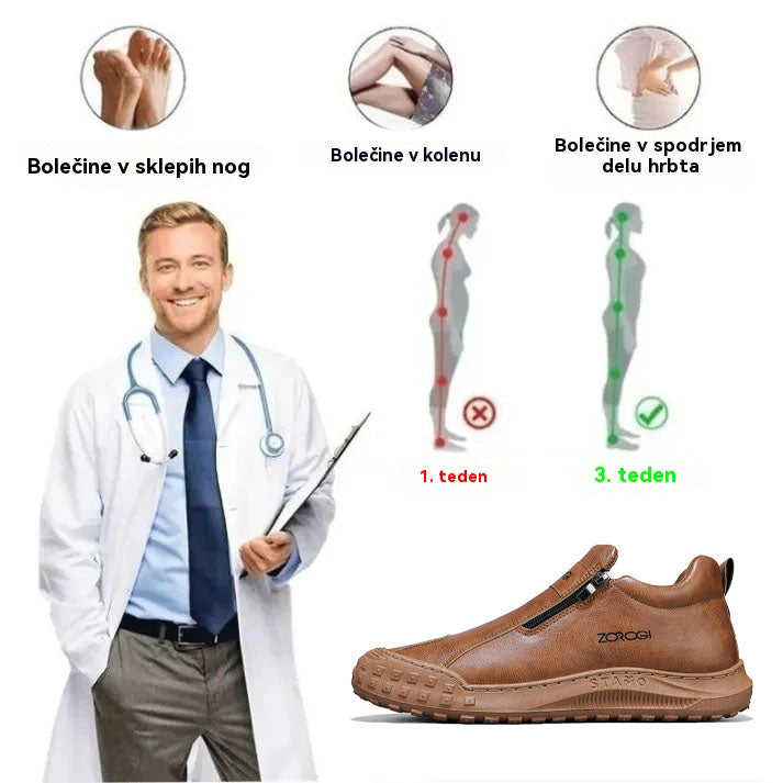 Inwalks® | Samo danes s 50 % popustom 👞 Iz visokokakovostnega govejega usnja, udobni za celodnevno hojo