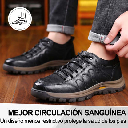 Inwalks® Italijanski usnjeni čevlji | Mehki in udobni | Podpora stopalnega loka olajša hojo