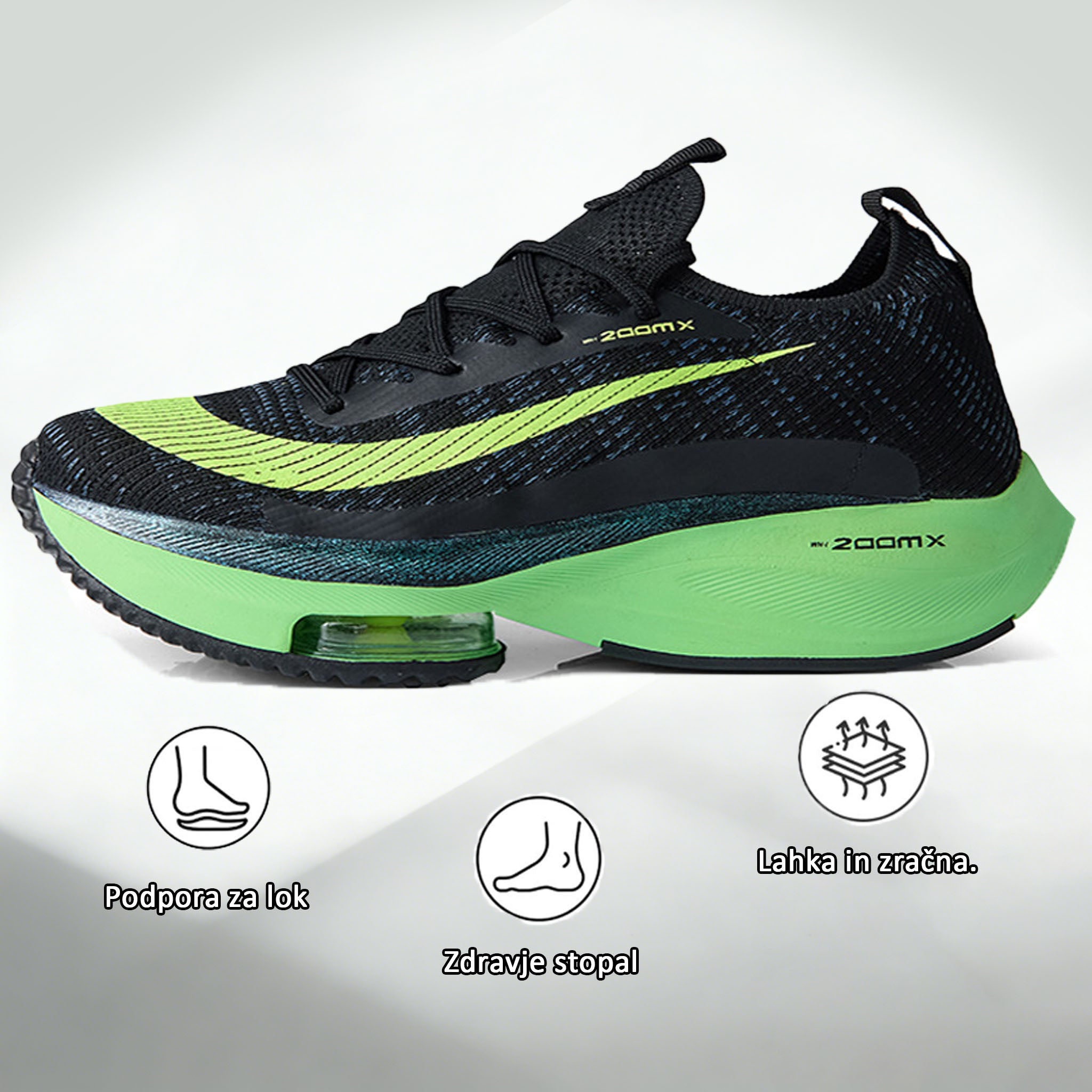 Inwalks® | Medicinski ortopedski čevlji | Izboljšana podpora stopalnega loka: Idealno za dolge sprehode (korekcija stopalnega loka)