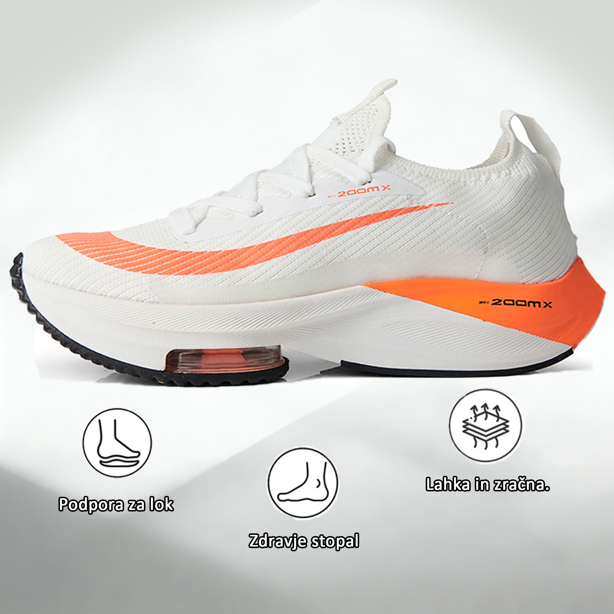 Inwalks® | Medicinski ortopedski čevlji | Izboljšana podpora stopalnega loka: Idealno za dolge sprehode (korekcija stopalnega loka)