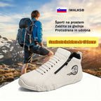 Inwalks® - Nedrseči, vodoodporni, ročno šivani semiš čevlji, ki naravno podpirajo in popravljajo držo stopal.