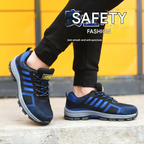 Botas de trabalho para homem com biqueira de aço
